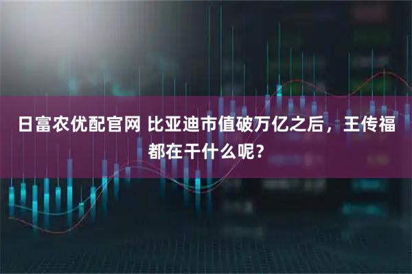 日富农优配官网 比亚迪市值破万亿之后，王传福都在干什么呢？